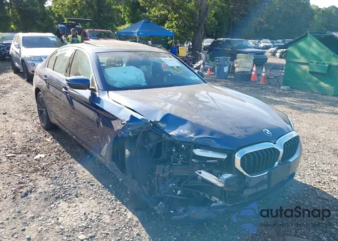 2022 BMW 540 I xDrive из США, поврежденный, VIN WBA73BJ01NWX54655